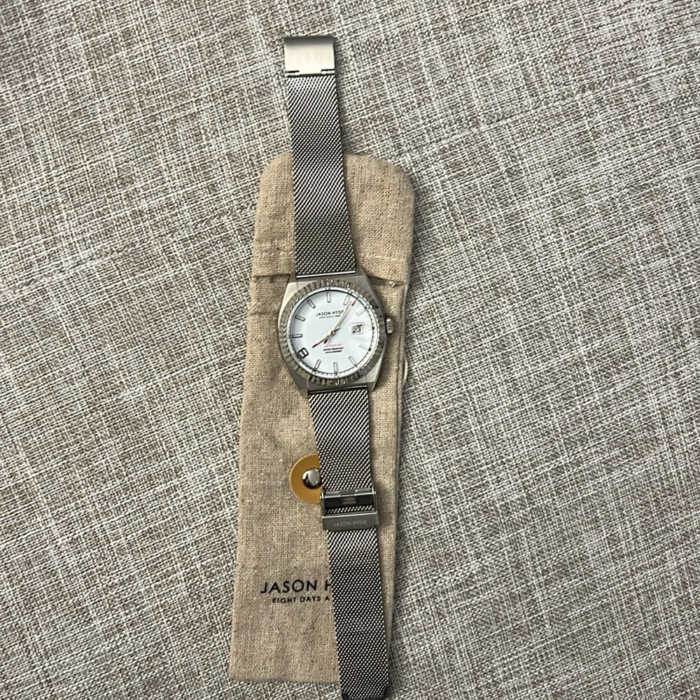 Jason Hyde Silver Watch